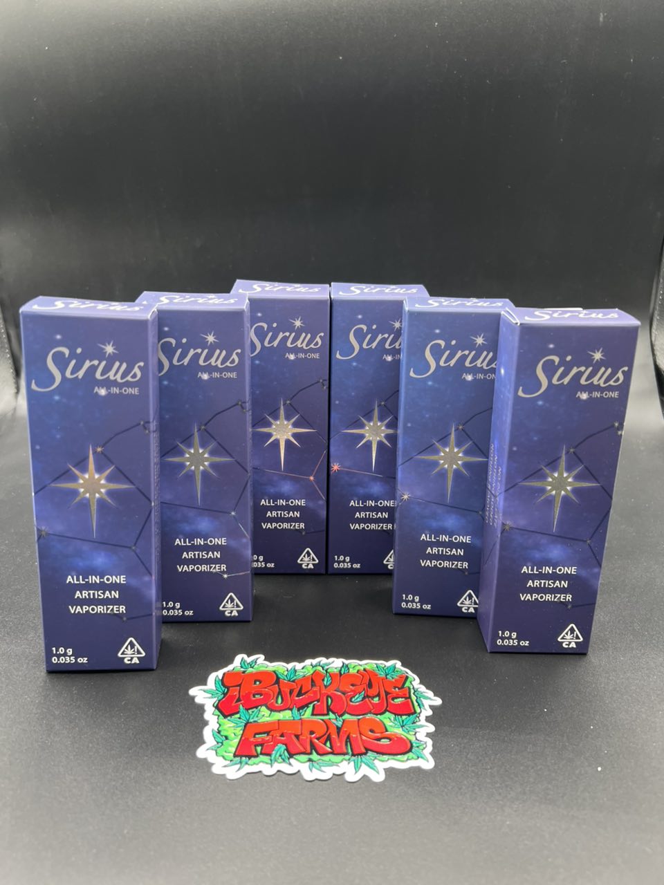 SIRIUS CURED LIVE RESIN DISPOSABLES