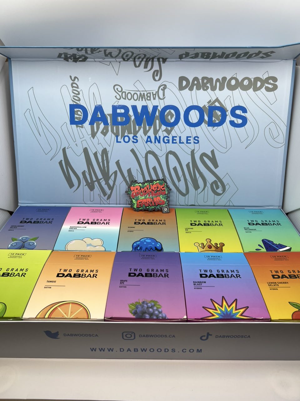 DAB BAR BY DAB WOODS 2 GRAM LIQUID LIVE DIAMONDS DISPOSABLES
