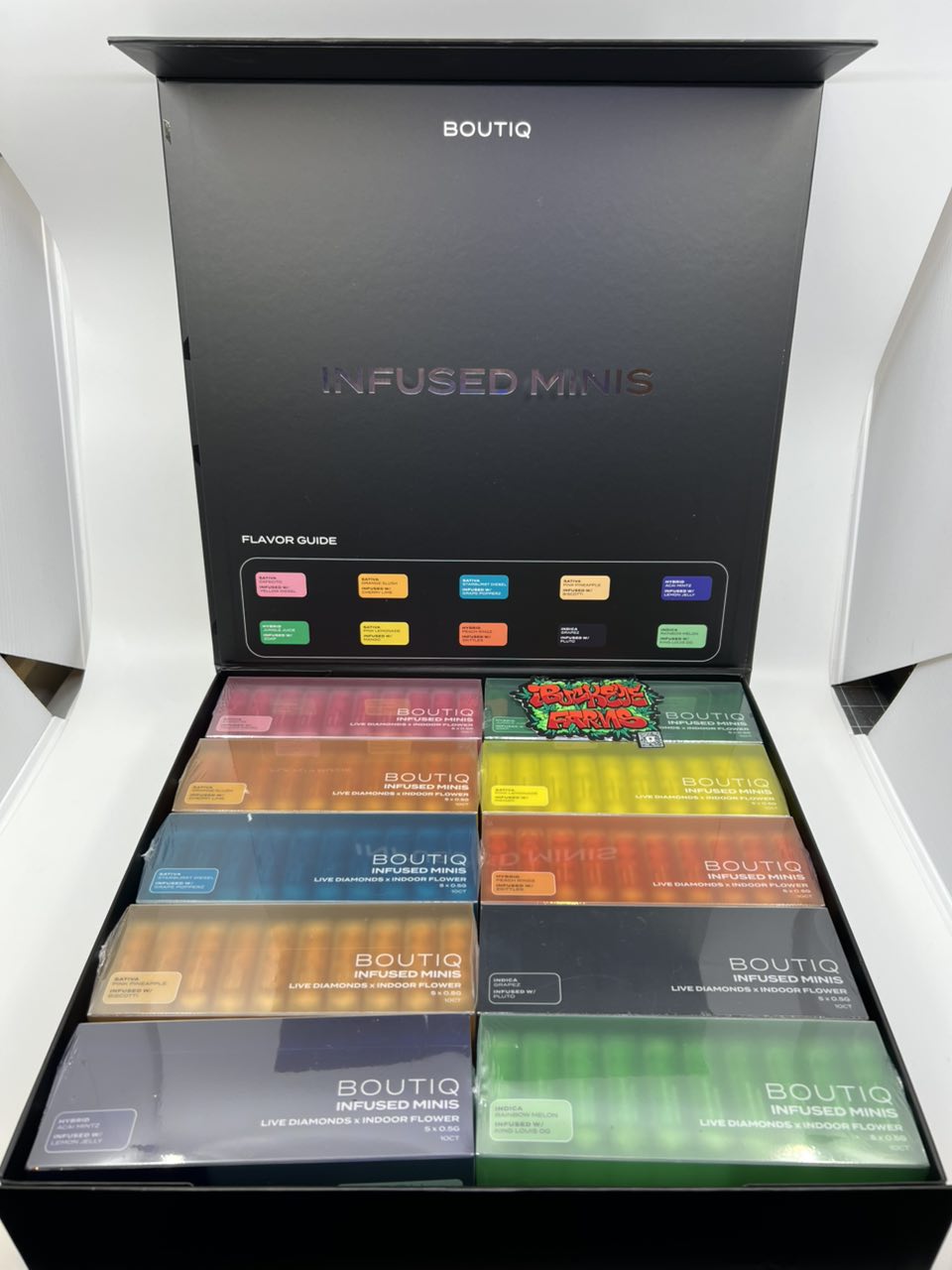 BOUTIQ LIVE DIAMONDS & INDOOR FLOWER INFUSED MINI PRE-ROLLS
